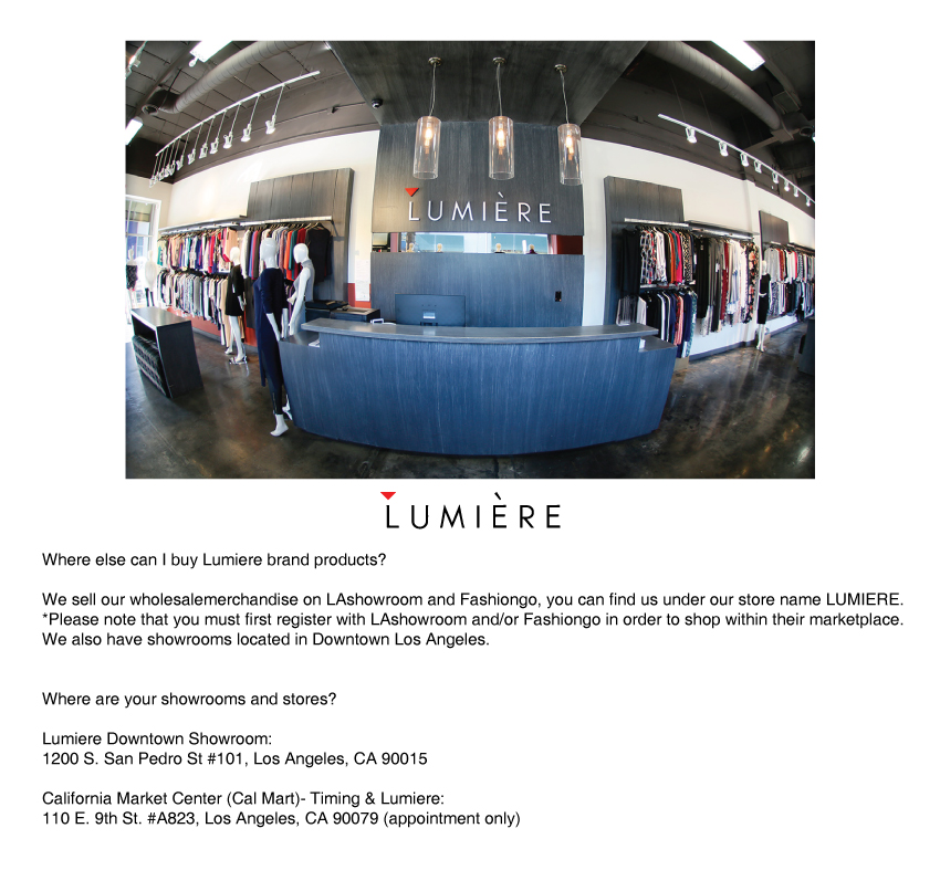 Lumiere-showroom